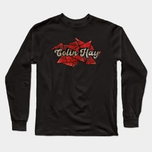 Colin Hay - Red Diamond Long Sleeve T-Shirt
